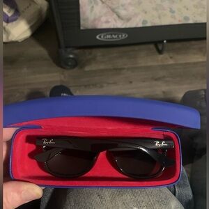 Authentic Ray Ban JR 9052S Sunglasses And Case With Extra lenses